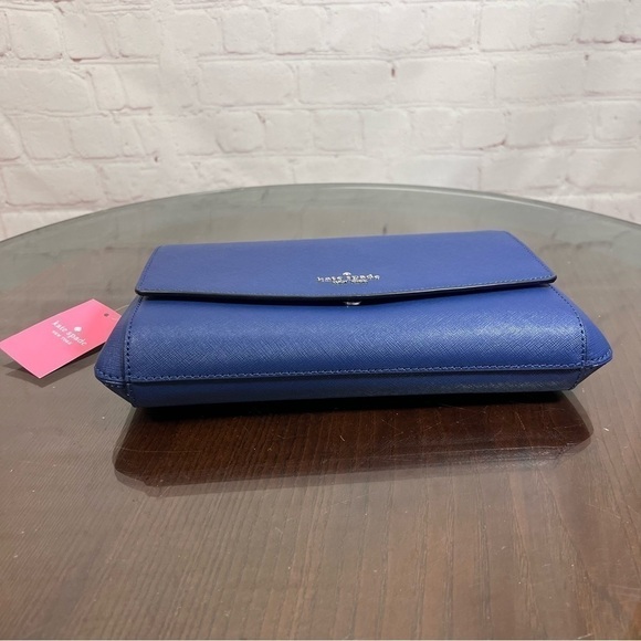 KATE SPADE River Blue Greer convertible crossbody/shoulder bag. NWT giftable - Picture 9 of 12